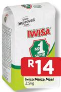 Iwisa Maize Meal-2.5Kg Each