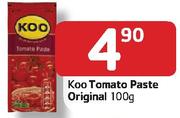 Koo Tomato Paste Original-100Gm