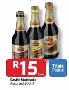 Castle Marinade- 500ml Each