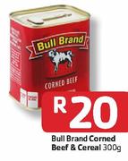 Bull Brand Corned Beef & cerael- 300g Each