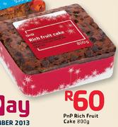 PnP Rich Fruit Cake-800G