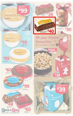 Pick n Pay: Christmas & Entertaining (5 Nov- 17 Nov 2013), page 4