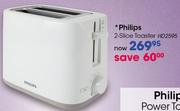 Philips 2-Slice Toaster-HD2595
