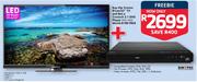 Sinotec 81cm/32" HD Ready LED TV + Sinotech 2.1 DVD Player (DVD-1850) Free