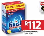 Finish Dishwashing Tablets-84's