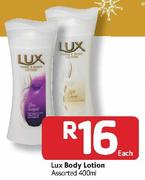 Lux Body Lotion Assorted-400ml Each
