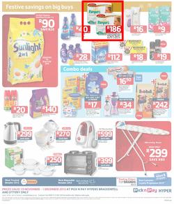 Pick n Pay Hyper: Festive All Your Holiday Basics ( 19 Nov - 01 Dec 2013), page 4