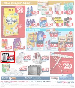 Pick n Pay Hyper: Festive All Your Holiday Basics ( 19 Nov - 01 Dec 2013), page 4