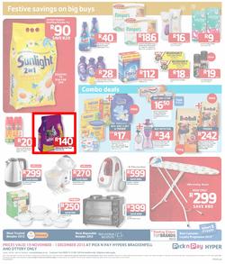 Pick n Pay Hyper: Festive All Your Holiday Basics ( 19 Nov - 01 Dec 2013), page 4