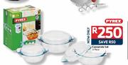 Pyrex 3 Piece Casserole Set