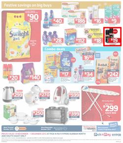 Pick n Pay Hyper: Festive All Your Holiday Basics ( 19 Nov - 01 Dec 2013), page 4