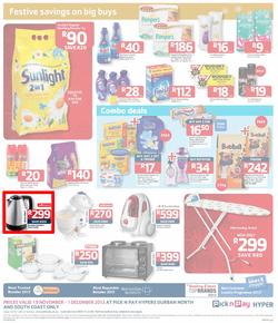 Pick n Pay Hyper: Festive All Your Holiday Basics ( 19 Nov - 01 Dec 2013), page 4