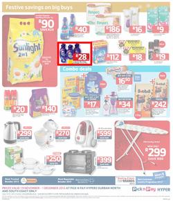Pick n Pay Hyper: Festive All Your Holiday Basics ( 19 Nov - 01 Dec 2013), page 4