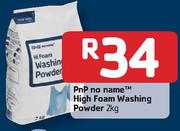 PnP No Name High Foam Washing Powder- 2kg