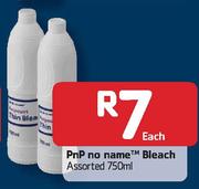  PnP No Name Bleach Assorted-750ml Each