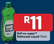PnP No Name Dishwash Liquid- 750ml