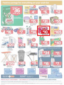 Pick n Pay Gauteng - Festive Savings On All Your Holiday Basics (19 Nov- 01 Dec 2013), page 4