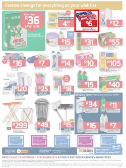 Pick n Pay Gauteng - Festive Savings On All Your Holiday Basics (19 Nov- 01 Dec 2013), page 4
