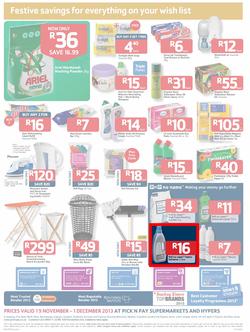Pick n Pay Gauteng - Festive Savings On All Your Holiday Basics (19 Nov- 01 Dec 2013), page 4