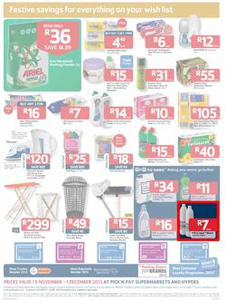 Pick n Pay Gauteng - Festive Savings On All Your Holiday Basics (19 Nov- 01 Dec 2013), page 4