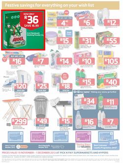 Pick n Pay Gauteng - Festive Savings On All Your Holiday Basics (19 Nov- 01 Dec 2013), page 4