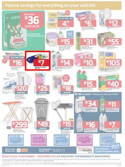 Pick n Pay Gauteng - Festive Savings On All Your Holiday Basics (19 Nov- 01 Dec 2013), page 4