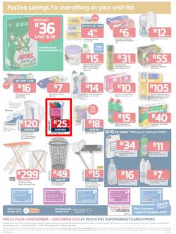 Pick n Pay Gauteng - Festive Savings On All Your Holiday Basics (19 Nov- 01 Dec 2013), page 4