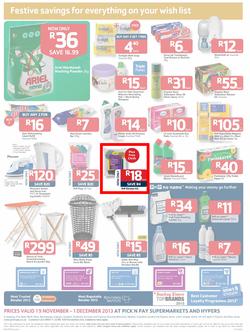 Pick n Pay Gauteng - Festive Savings On All Your Holiday Basics (19 Nov- 01 Dec 2013), page 4
