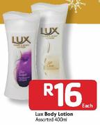 Lux Body Lotion-400ml Each