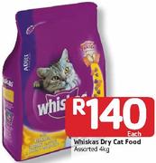 Whiskas Dry Cat Food-4kg Each