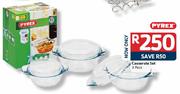 Pyrex Casserole Set-3 Piece Each