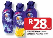 Sta-Soft Ultra Fabric Softener-750ml Each