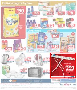 Pick n Pay Hyper: Festive All Your Holiday Basics ( 19 Nov - 01 Dec 2013), page 4