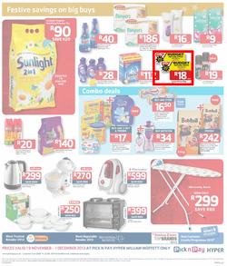 Pick n Pay Hyper: Festive All Your Holiday Basics ( 19 Nov - 01 Dec 2013), page 4
