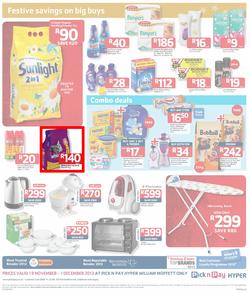 Pick n Pay Hyper: Festive All Your Holiday Basics ( 19 Nov - 01 Dec 2013), page 4
