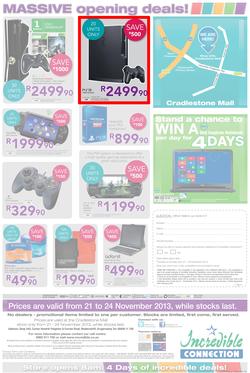Incredible Connection Cradlestone Mall : New Look Store Opening (20 Nov - 24 Nov 2013), page 4