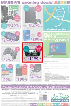 Incredible Connection Cradlestone Mall : New Look Store Opening (20 Nov - 24 Nov 2013), page 4