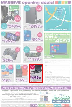 Incredible Connection Cradlestone Mall : New Look Store Opening (20 Nov - 24 Nov 2013), page 4