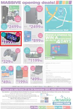 Incredible Connection Cradlestone Mall : New Look Store Opening (20 Nov - 24 Nov 2013), page 4