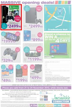 Incredible Connection Cradlestone Mall : New Look Store Opening (20 Nov - 24 Nov 2013), page 4