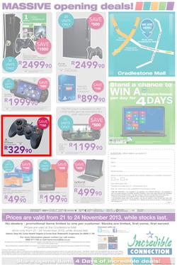 Incredible Connection Cradlestone Mall : New Look Store Opening (20 Nov - 24 Nov 2013), page 4