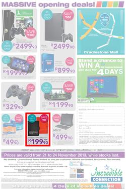 Incredible Connection Cradlestone Mall : New Look Store Opening (20 Nov - 24 Nov 2013), page 4