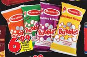 Messaris Bubbles Assorted-150g Each