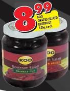 Koo Grated/Suced Beetroot-450g Each