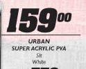Urban Super Acrylic PVA White-5Ltr