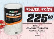Build It Contractors High Gloss Enamel White-5Ltr