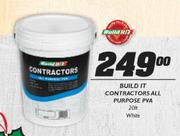 Build It Contractors All Purpose PVA White-20Ltr