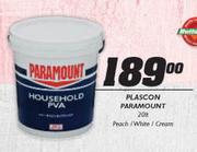 Plascon Paramount Peach/White/Cream-20Ltr