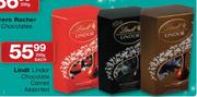 Lindt Lindor Chocolate Cornet Assorted-200g Each