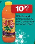 Wild Island Smoothie Dairy Mix Concentrate Assorted-1L 